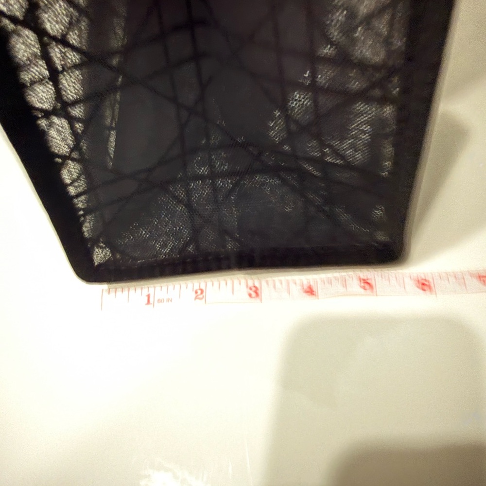 Dior Beauty Black Logo Mesh Tote - Picture 8 of 13